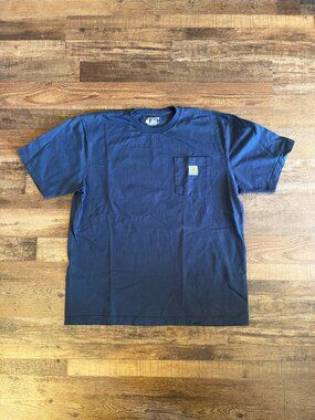 Carhartt T Shirt Mens Large Workwear Pocket Tee Loose Fit